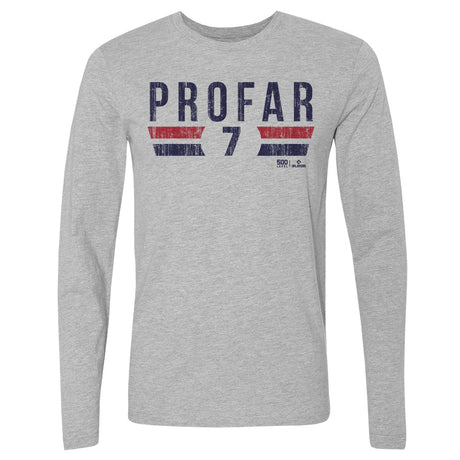 Jurickson Profar Men's Long Sleeve T-Shirt | 500 LEVEL