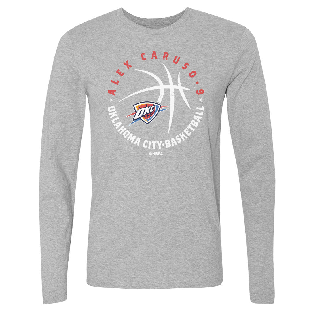 Alex Caruso Men's Long Sleeve T-Shirt | 500 LEVEL
