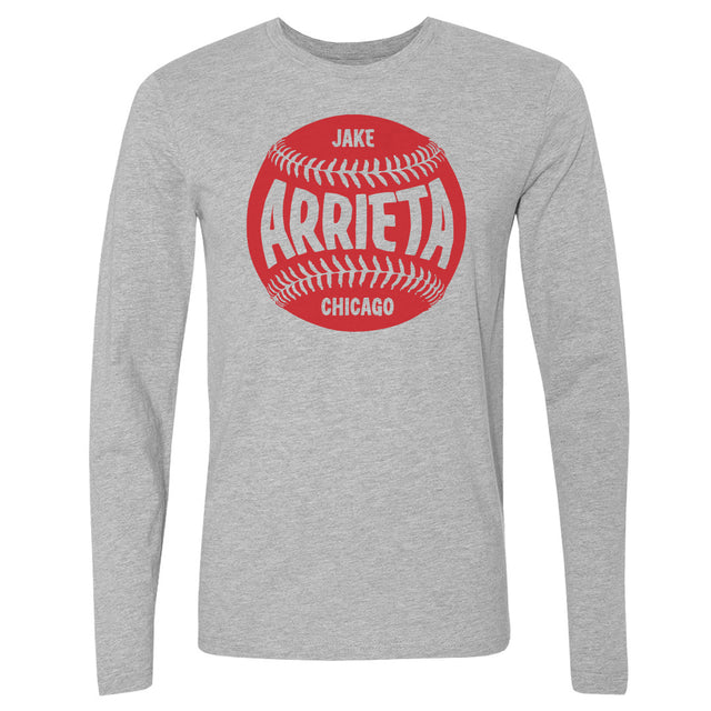 Jake Arrieta Men's Long Sleeve T-Shirt | 500 LEVEL