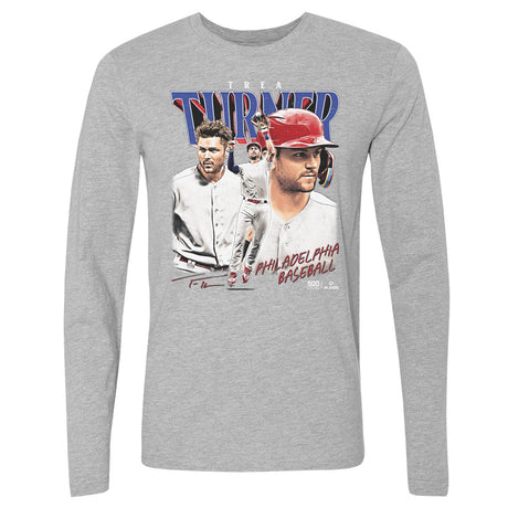 Trea Turner Men's Long Sleeve T-Shirt | 500 LEVEL