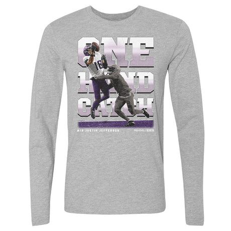 Justin Jefferson Men's Long Sleeve T-Shirt | 500 LEVEL