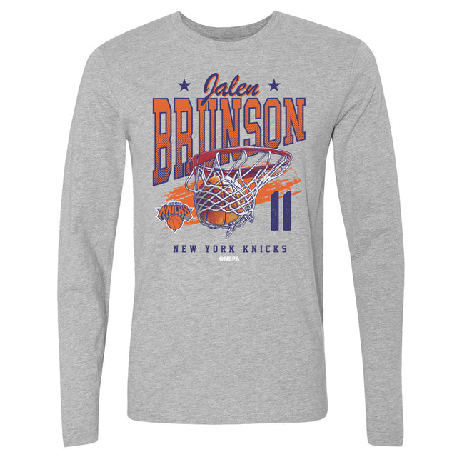Jalen Brunson Men's Long Sleeve T-Shirt | 500 LEVEL