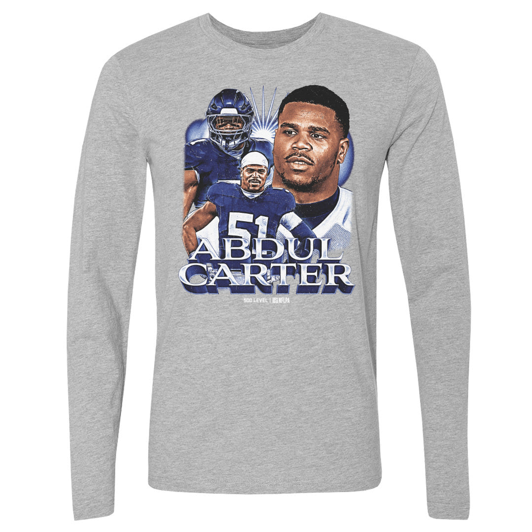Abdul Carter Men's Long Sleeve T-Shirt | 500 LEVEL