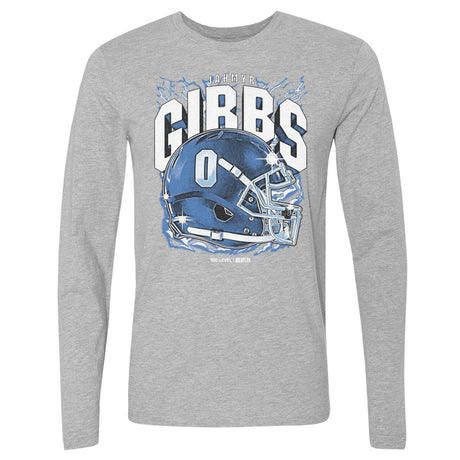 Jahmyr Gibbs Men's Long Sleeve T-Shirt | 500 LEVEL