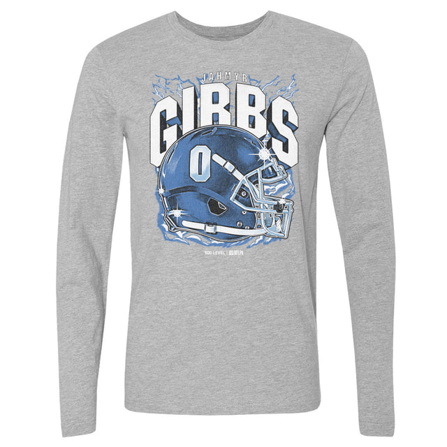 Jahmyr Gibbs Men's Long Sleeve T-Shirt | 500 LEVEL