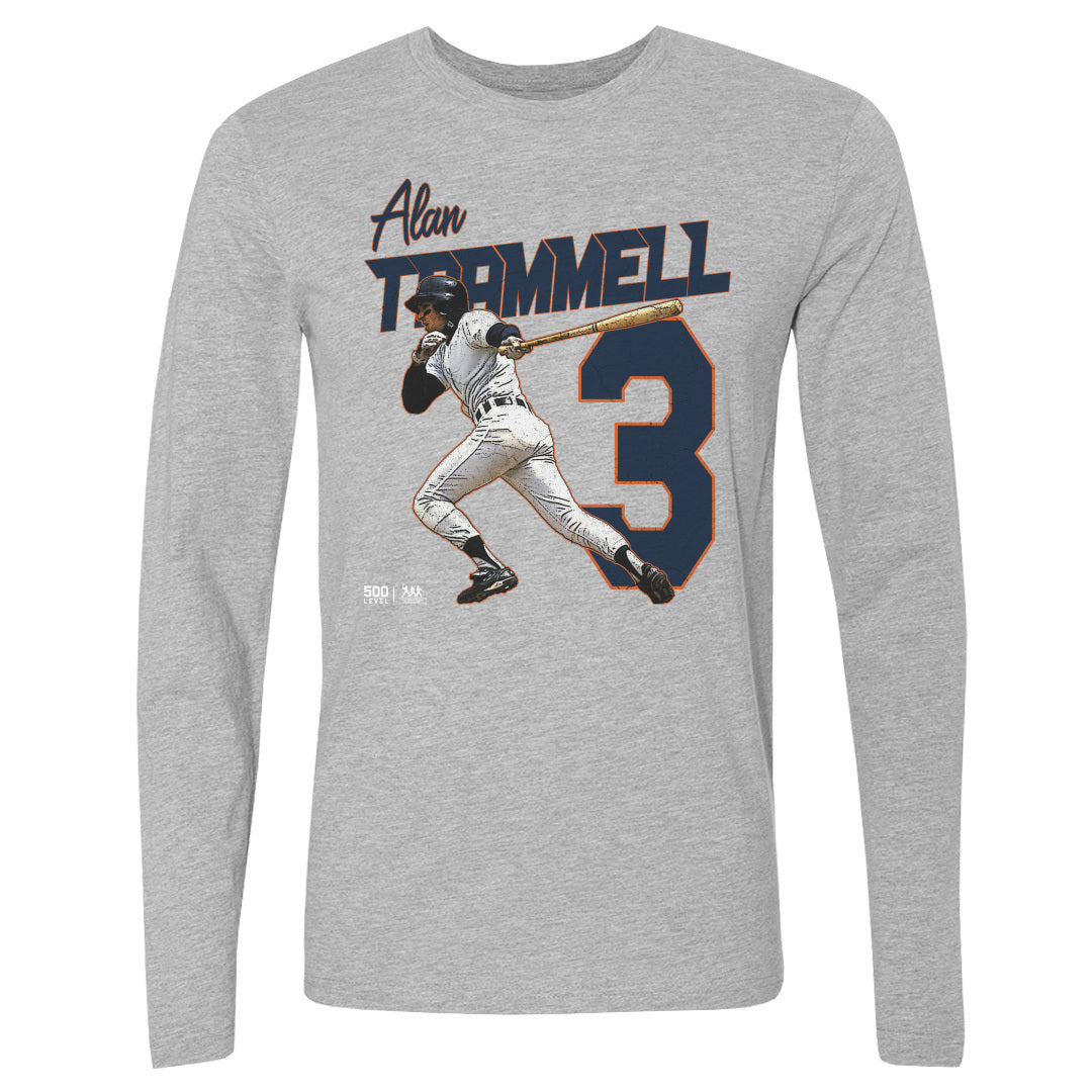 Alan Trammell Men's Long Sleeve T-Shirt | 500 LEVEL