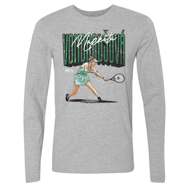 Marketa Vondrousova Men's Long Sleeve T-Shirt | 500 LEVEL