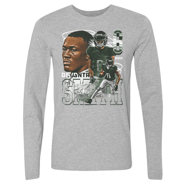 DeVonta Smith Men's Long Sleeve T-Shirt | 500 LEVEL