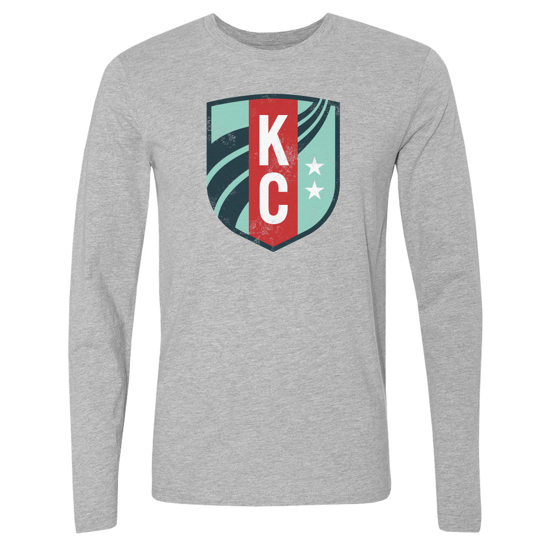 Kansas City Current Men's Long Sleeve T-Shirt | 500 LEVEL