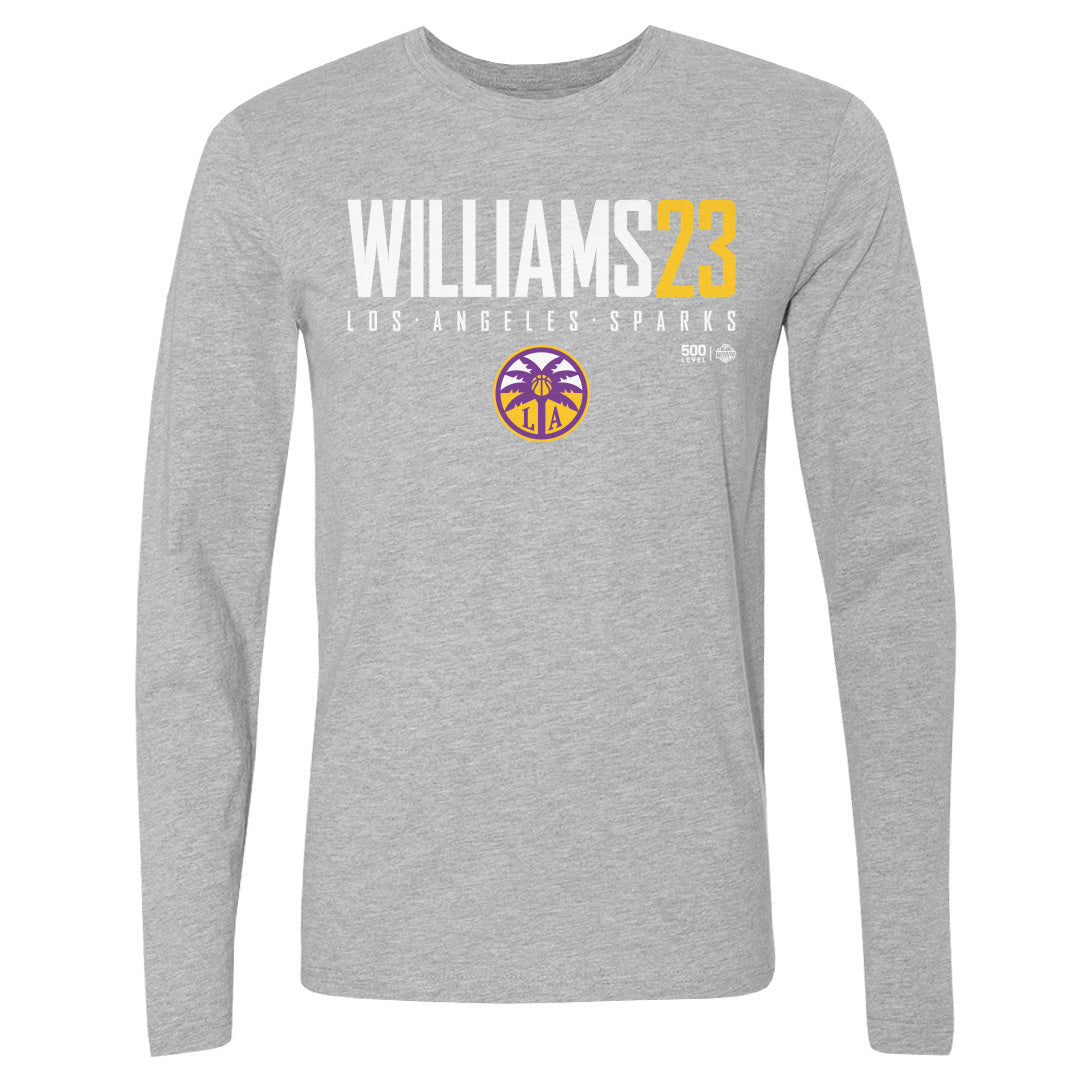 Kiana Williams Men's Long Sleeve T-Shirt | 500 LEVEL