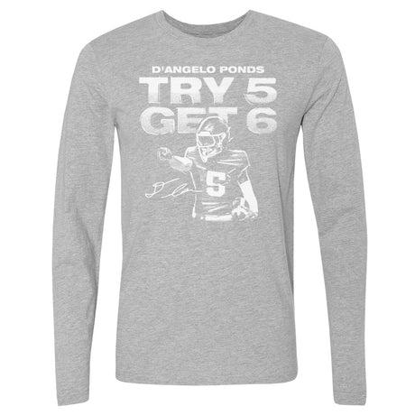 D'Angelo Ponds Men's Long Sleeve T-Shirt | 500 LEVEL