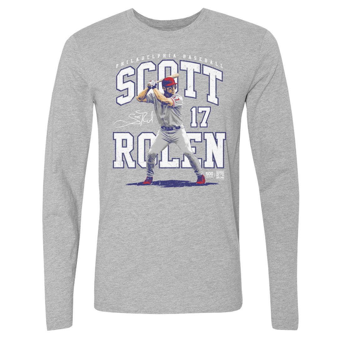 Scott Rolen Men's Long Sleeve T-Shirt | 500 LEVEL