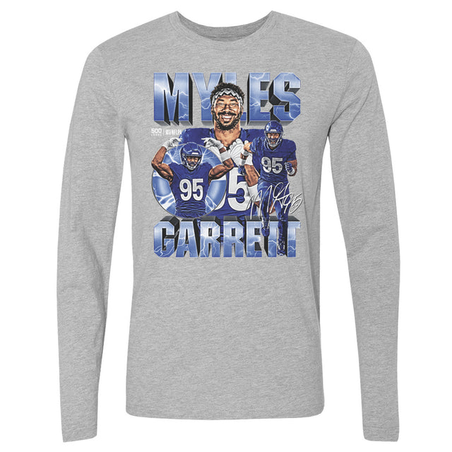 Myles Garrett Men's Long Sleeve T-Shirt | 500 LEVEL