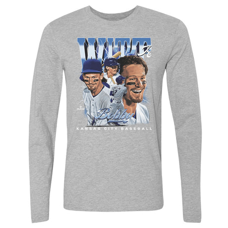Bobby Witt Jr. Men's Long Sleeve T-Shirt | 500 LEVEL