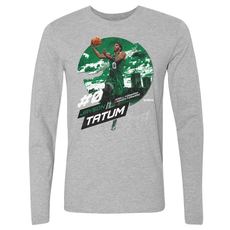 Jayson Tatum Men's Long Sleeve T-Shirt | 500 LEVEL