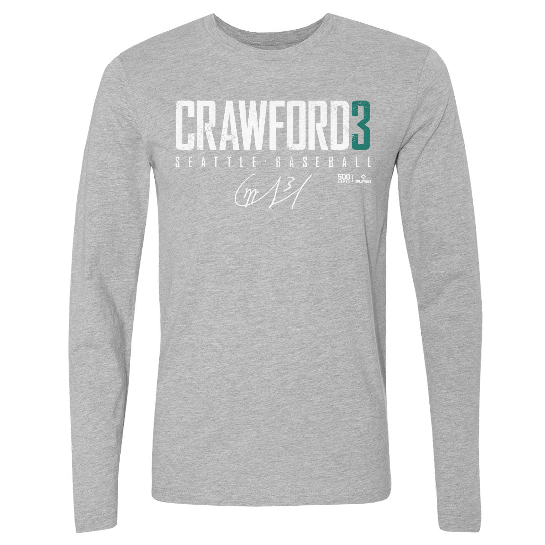 J.P. Crawford Men's Long Sleeve T-Shirt | 500 LEVEL