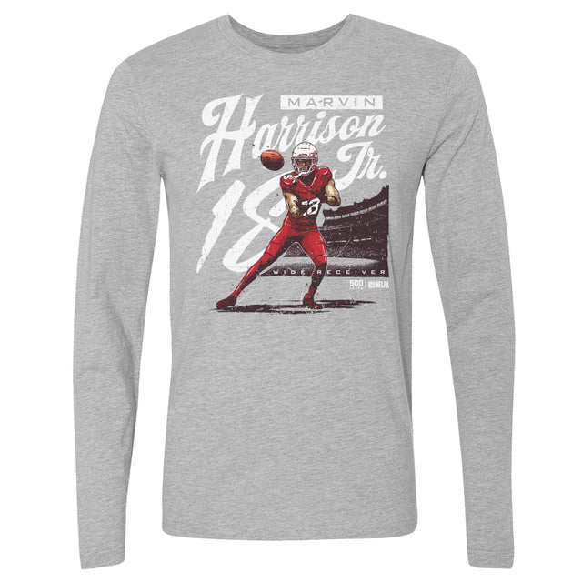 Marvin Harrison Jr. Men's Long Sleeve T-Shirt | 500 LEVEL