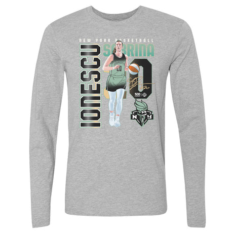 Sabrina Ionescu Men's Long Sleeve T-Shirt | 500 LEVEL