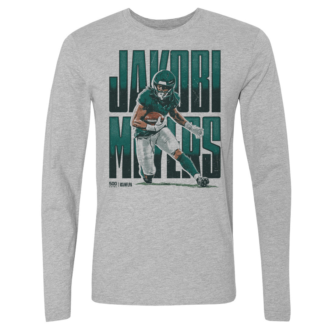 Jakobi Meyers Men's Long Sleeve T-Shirt | 500 LEVEL