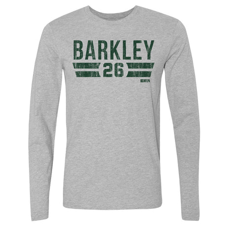 Saquon Barkley Men's Long Sleeve T-Shirt | 500 LEVEL