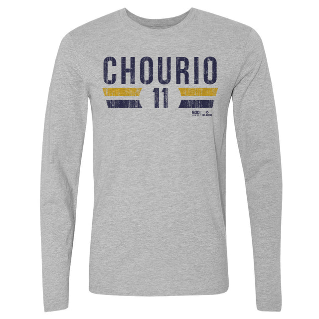 Jackson Chourio Men's Long Sleeve T-Shirt | 500 LEVEL