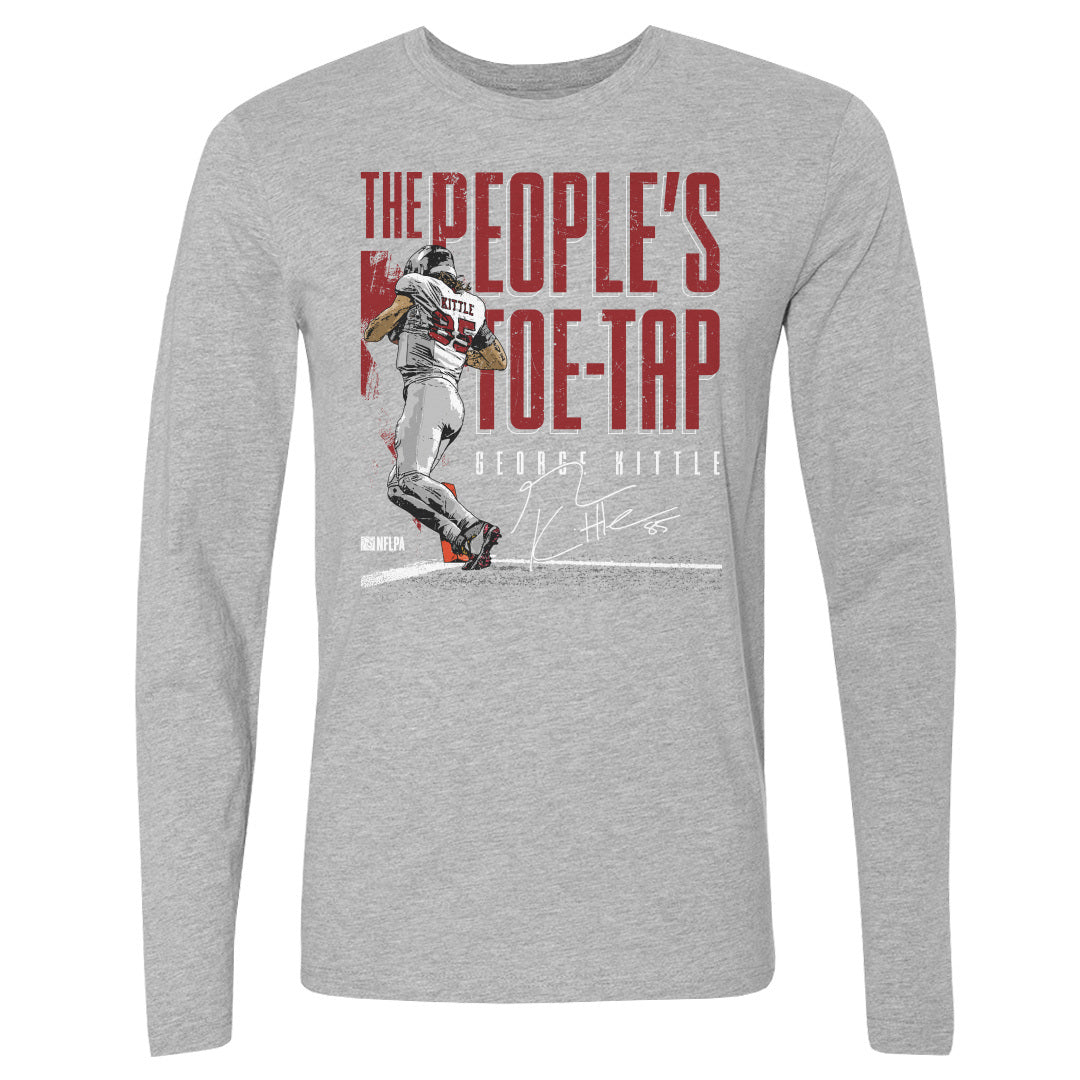 George Kittle Men's Long Sleeve T-Shirt | 500 LEVEL