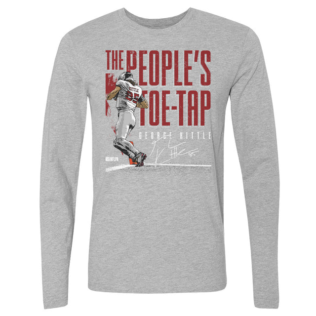 George Kittle Men's Long Sleeve T-Shirt | 500 LEVEL