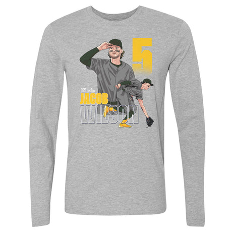 Jacob Wilson Men's Long Sleeve T-Shirt | 500 LEVEL