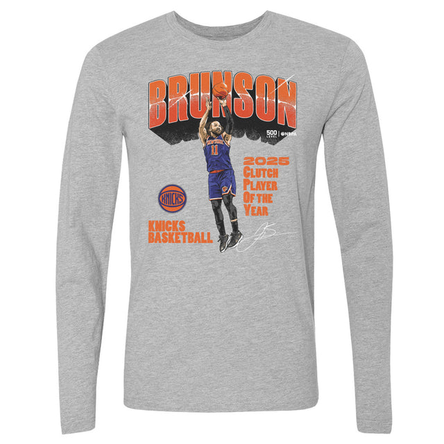 Jalen Brunson Men's Long Sleeve T-Shirt | 500 LEVEL