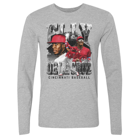 Elly De La Cruz Men's Long Sleeve T-Shirt | 500 LEVEL