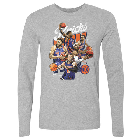 New York Knicks Men's Long Sleeve T-Shirt | 500 LEVEL