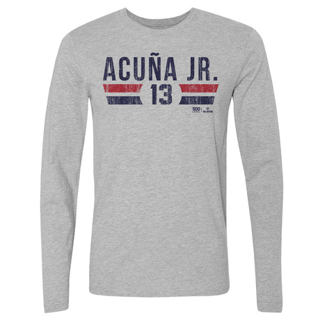 Ronald Acuna Jr. Men's Long Sleeve T-Shirt | 500 LEVEL