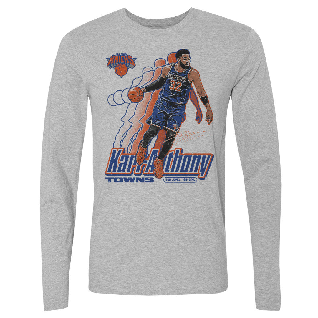 Karl-Anthony Towns Men's Long Sleeve T-Shirt | 500 LEVEL