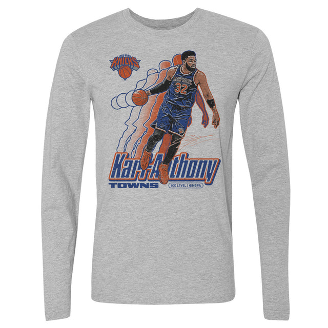 Karl-Anthony Towns Men's Long Sleeve T-Shirt | 500 LEVEL