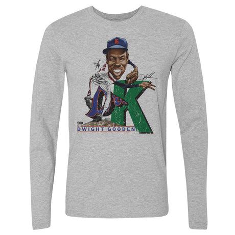 Dwight Gooden Men's Long Sleeve T-Shirt | 500 LEVEL
