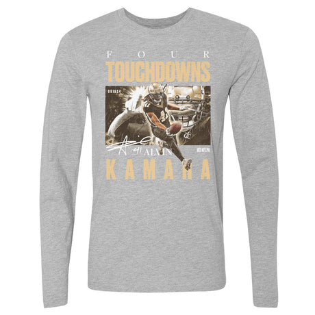 Alvin Kamara Men's Long Sleeve T-Shirt | 500 LEVEL