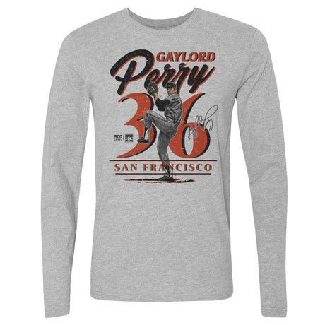 Gaylord Perry Men's Long Sleeve T-Shirt | 500 LEVEL
