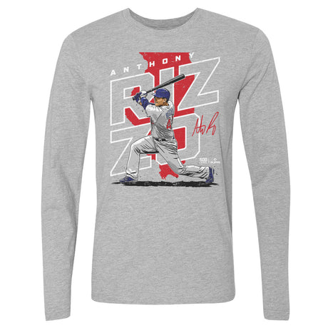 Anthony Rizzo Men's Long Sleeve T-Shirt | 500 LEVEL