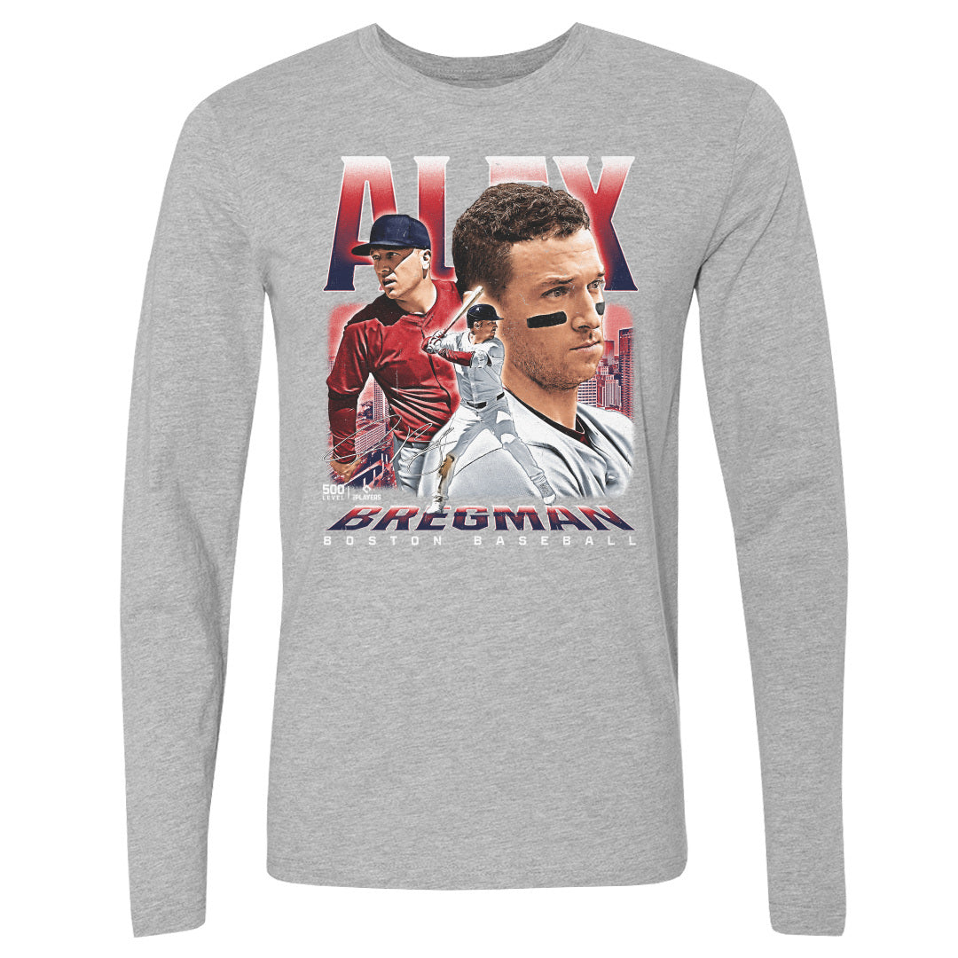 Alex Bregman Men's Long Sleeve T-Shirt | 500 LEVEL