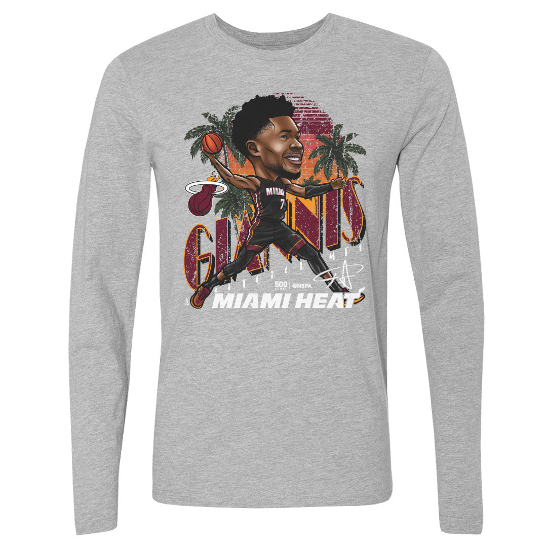 Giannis Antetokounmpo Men's Long Sleeve T-Shirt | 500 LEVEL