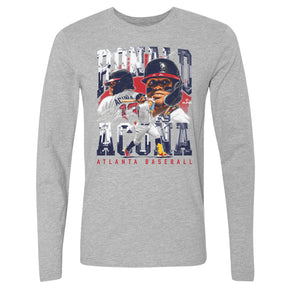 Ronald Acuna Jr. Men's Long Sleeve T-Shirt | 500 LEVEL
