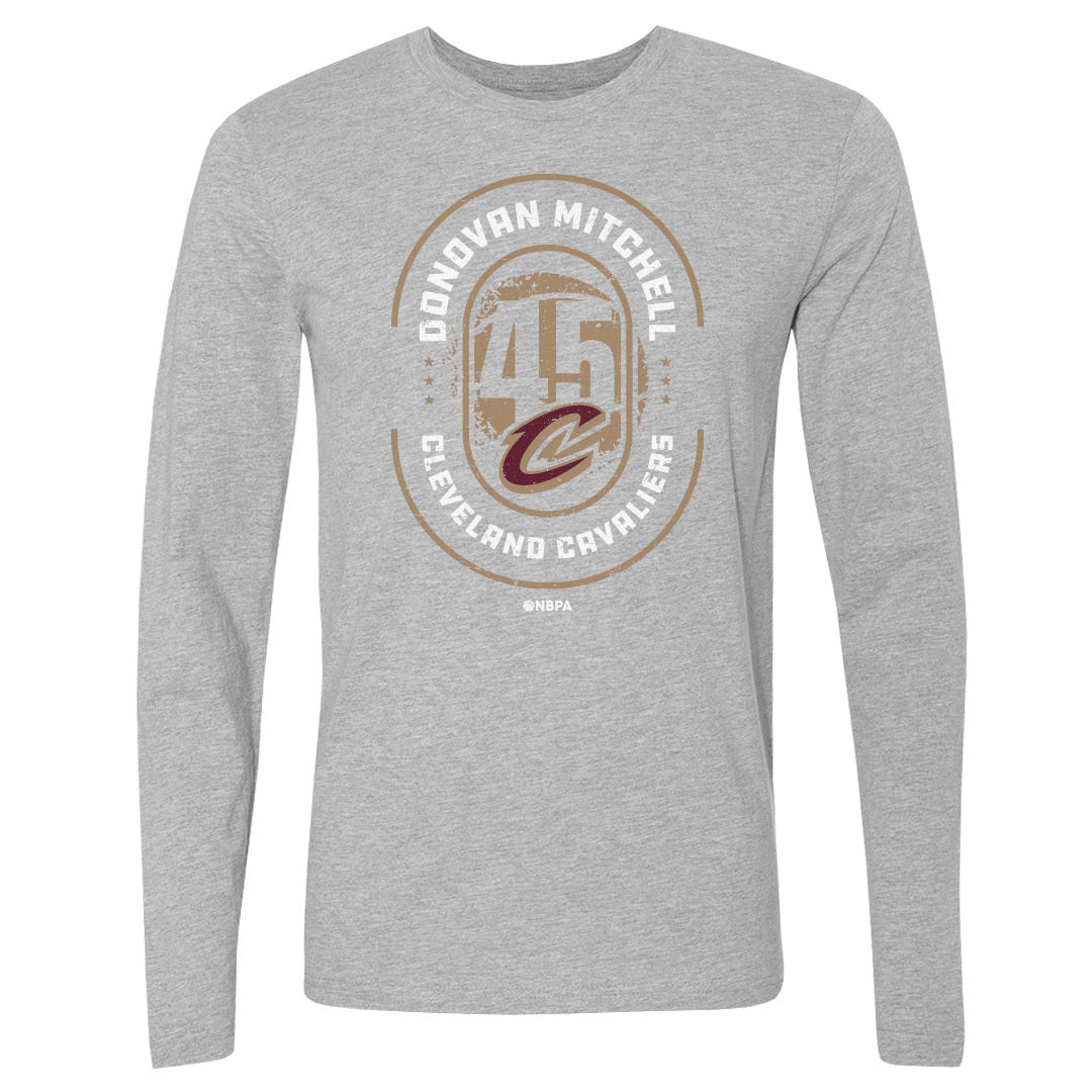 Donovan Mitchell Men's Long Sleeve T-Shirt | 500 LEVEL