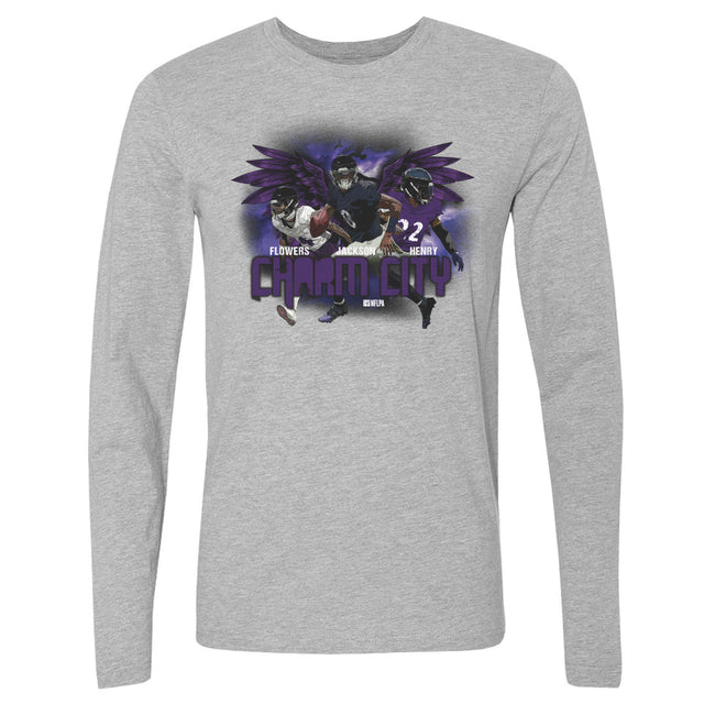 Baltimore Men's Long Sleeve T-Shirt | 500 LEVEL