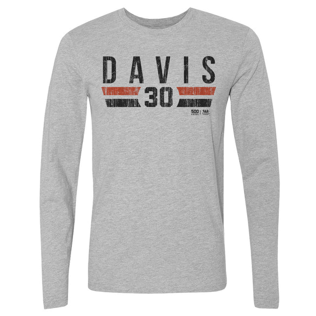 Chili Davis Men's Long Sleeve T-Shirt | 500 LEVEL