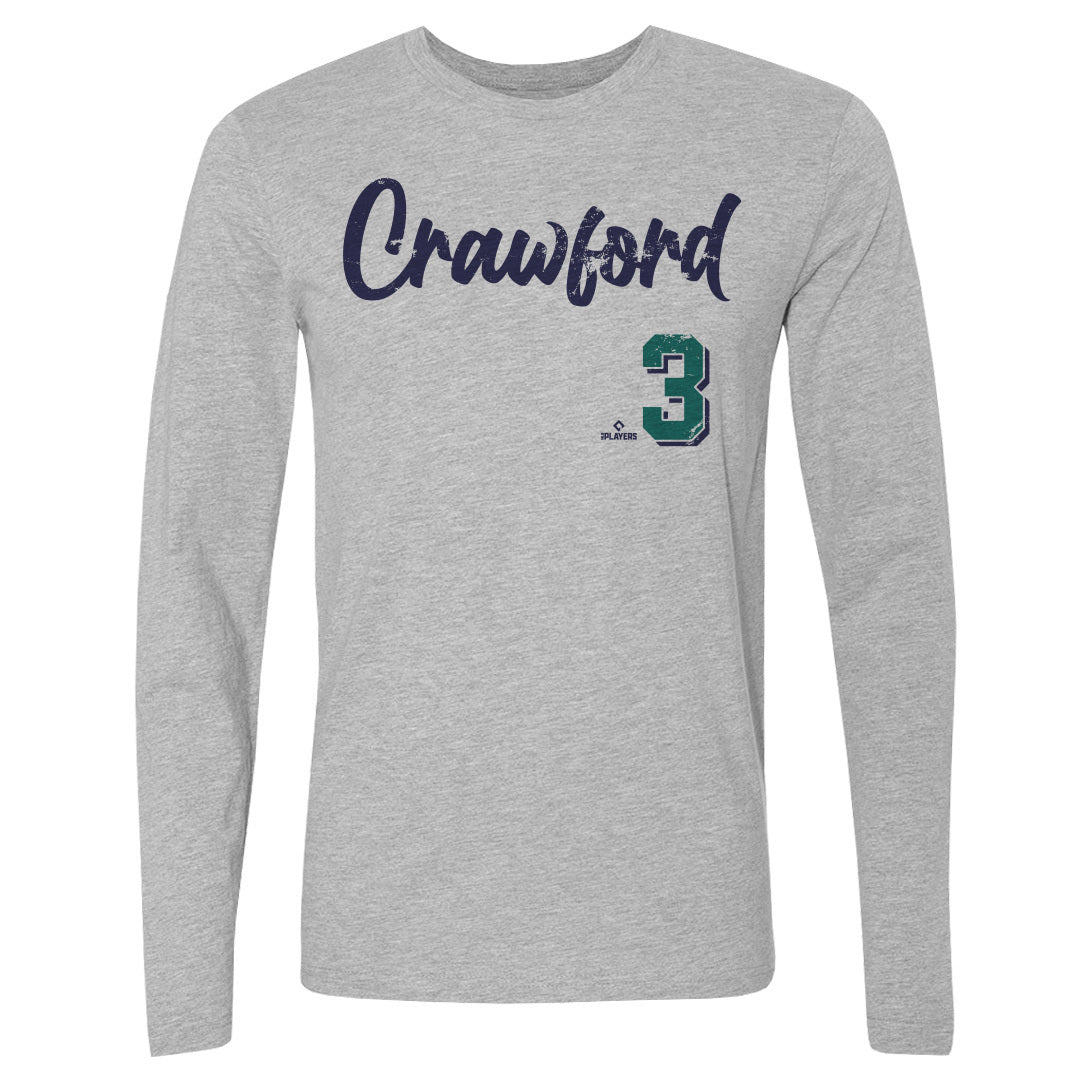 J.P. Crawford Men's Long Sleeve T-Shirt | 500 LEVEL