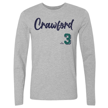 J.P. Crawford Men's Long Sleeve T-Shirt | 500 LEVEL