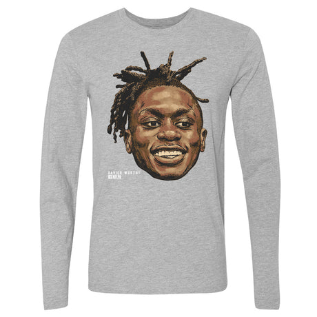 Xavier Worthy Men's Long Sleeve T-Shirt | 500 LEVEL