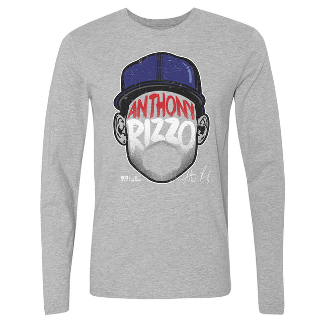 Anthony Rizzo Men's Long Sleeve T-Shirt | 500 LEVEL