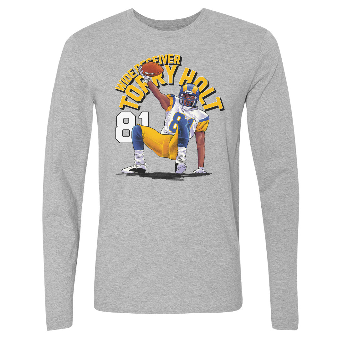 Torry Holt Men's Long Sleeve T-Shirt | 500 LEVEL