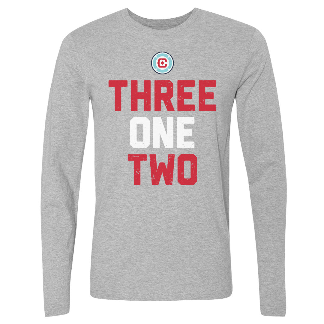 Chicago Fire FC Men's Long Sleeve T-Shirt | 500 LEVEL